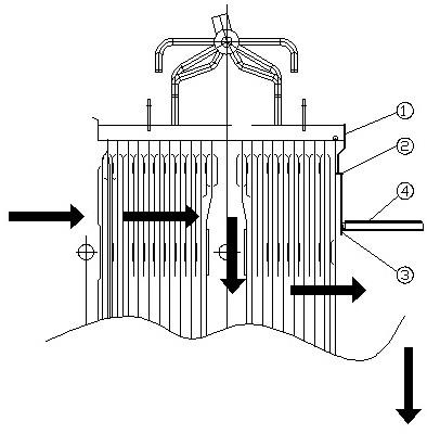 锅炉管屏与顶部密封板新型密封结构的制作方法