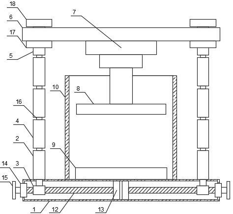 一种性能检测用抗压夹具的制作方法