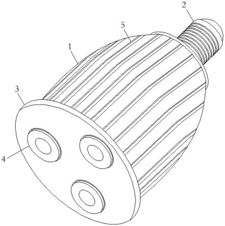 一种具备高效散热功能的LED灯具外壳的制作方法