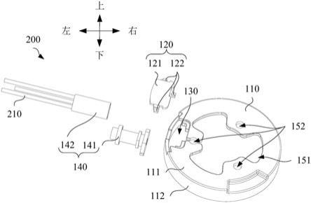 盖体组件、电机和空调装置的制作方法