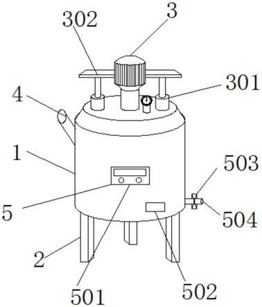 一种生产环保水性涂料用搅拌分散设备的制作方法