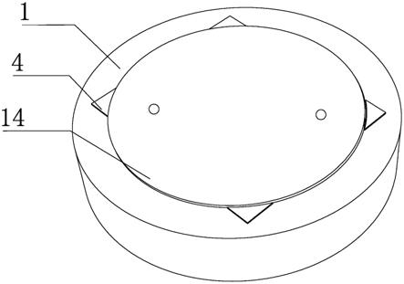 一种缓冲型防沉降井盖的制作方法