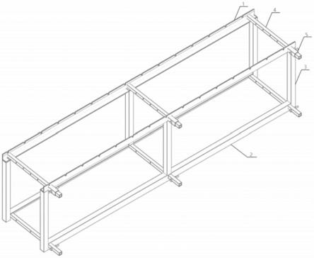 一种剪力墙定位梯子筋焊接模具的制作方法