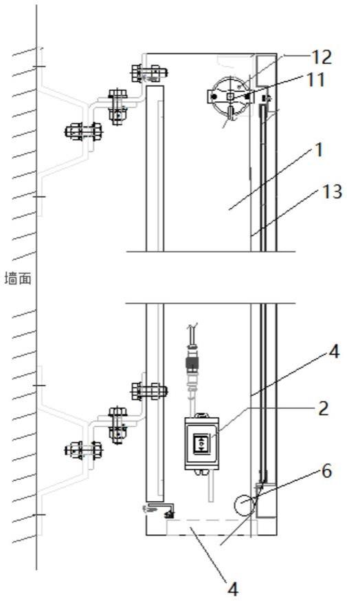 一种地铁轨道灯箱快速换画系统的制作方法