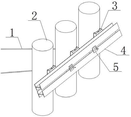 一种钢腰梁与预应力锚杆角度可调的加固装置的制作方法
