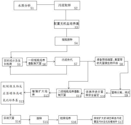 一种废水生化调试的处理系统及处理方法与流程