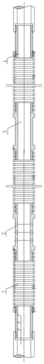 一种缆索送气管道的制作方法