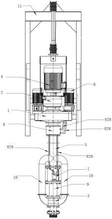 一种两次提升吸程的复合式反循环潜水工程钻机的制作方法