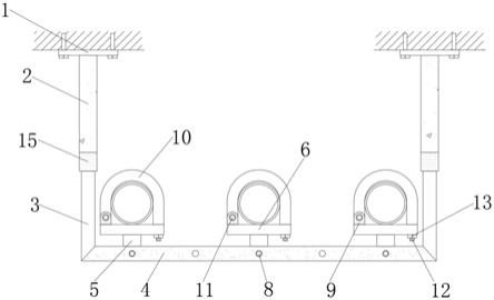 一种建筑用便于调节的支架管道的制作方法