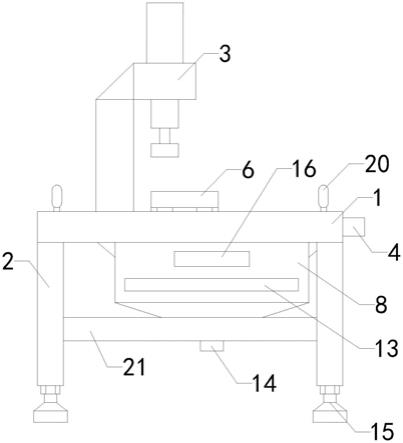 金属模具表面铣削加工设备的制作方法