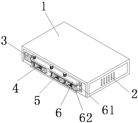 一种防振型HDMI分配器的制作方法