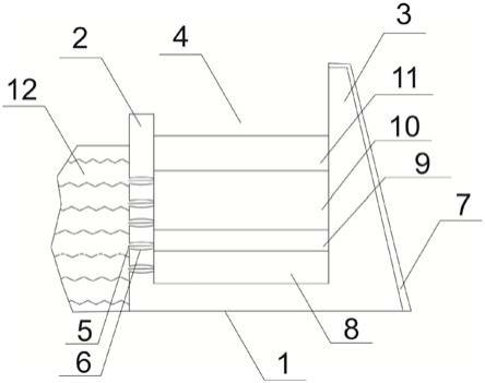 一种钙华基生态埂的制作方法