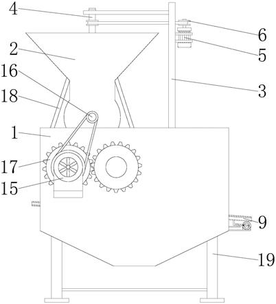 一种塑料制品原料粉碎装置的制作方法