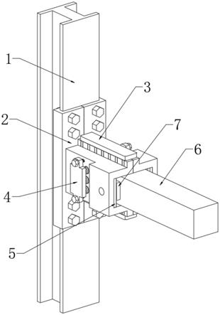 一种带锁止结构的钢结构厂房建筑的制作方法