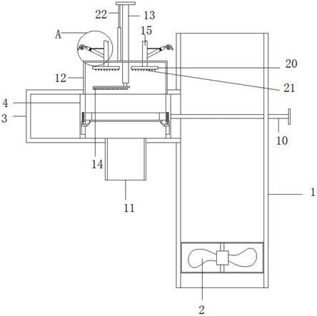 一种用于房建工程建筑的通风装置的制作方法