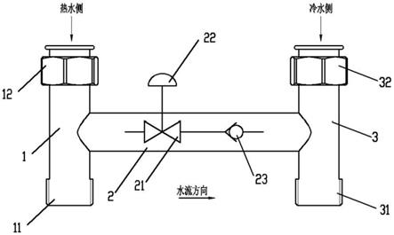 具有开关功能的恒温装置的制作方法