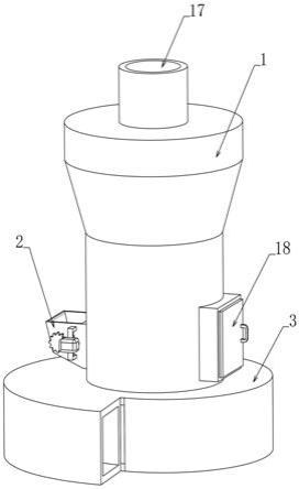 铝矾土磨粉装置的制作方法