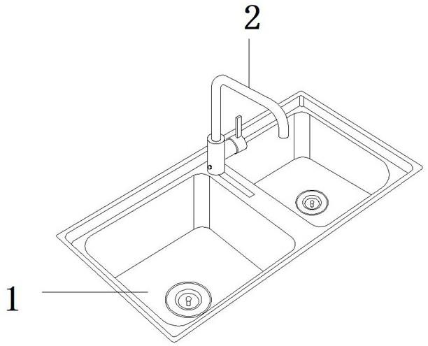 一种厨房用洗碗池的制作方法