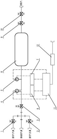 基于气体原位检测的六氟化硫分解产物气压监测装置