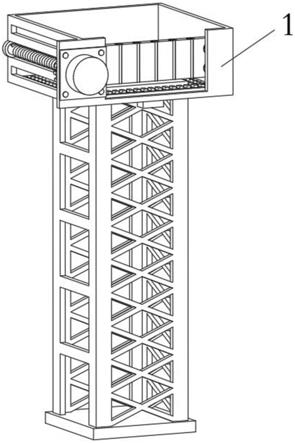 一种安全型建筑工地用塔式升降机的制作方法