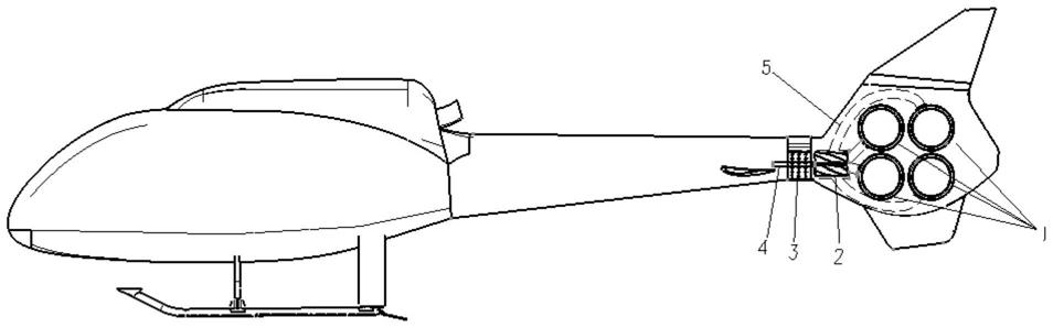 一种直升机尾部反扭矩装置及气动设计方法与流程
