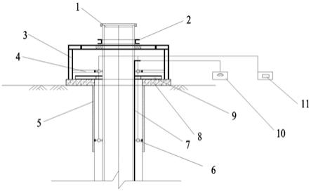 一种钢立柱与下部桩体精准定位连接结构的制作方法