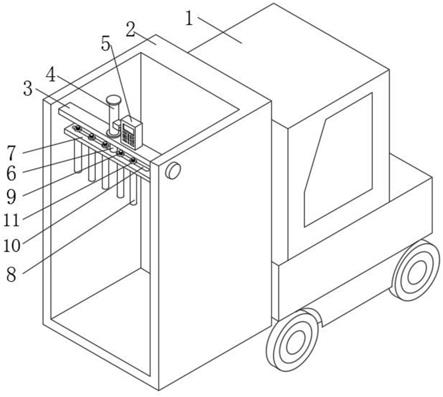 一种建筑用空心砖搬运车的制作方法