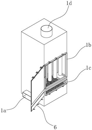 一种含滤筒的立式废气处理柜的制作方法