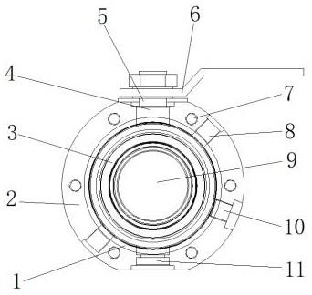 石油开采用球阀的制作方法