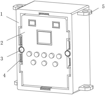 一种基于安全管理的机电设备用内嵌式控制柜的制作方法