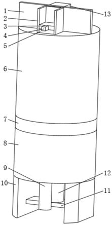 一种制备石墨烯基珠光颜料的搅拌装置的制作方法