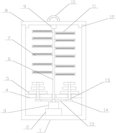 一种建筑施工用建筑材料搅拌装置的制作方法