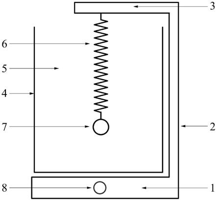 一种振动法测量液体粘滞系数的装置
