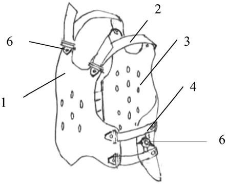 一种可微动的胸腰部支具的制作方法