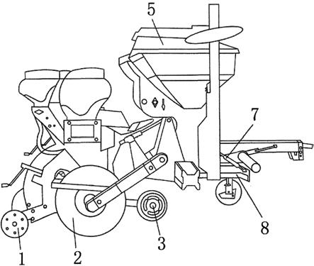 免耕精密播种机的制作方法