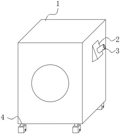 一种隔离式洗衣机用进水管防溢防倒流组件的制作方法