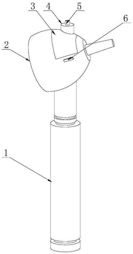 带吸引器口的电耳镜的制作方法