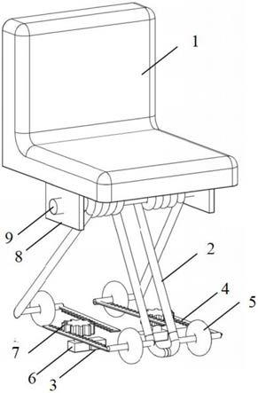 一种座椅发电装置