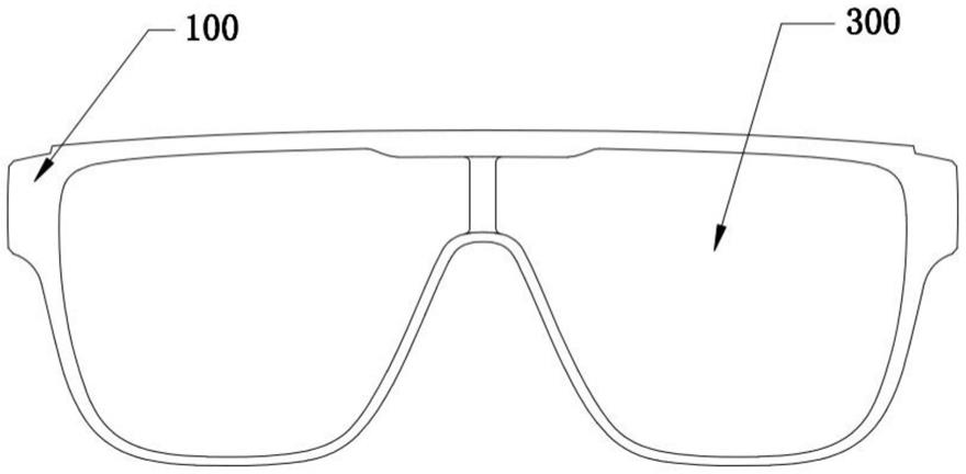 一种利用石墨烯材料发热缓解眼部肌肉疲劳的智能眼镜的制作方法