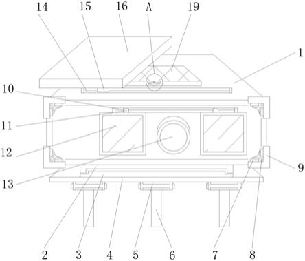 一种VR技术演讲展示用投影仪的制作方法