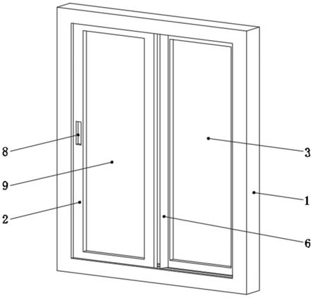 一种隔热断桥式复合推拉门窗的制作方法