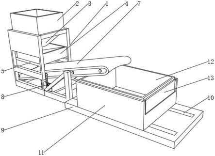 一种便于收集的建筑施工筛沙机的制作方法