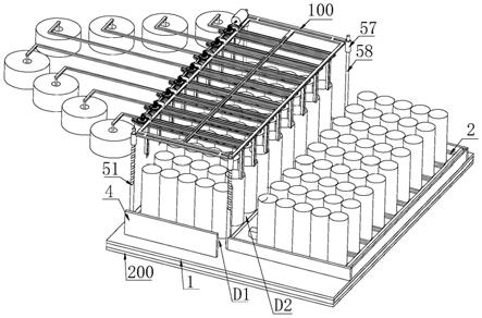 一种锂电池制造自动组合模组装置的制作方法