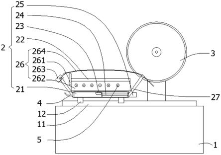 一种汽车鼓式刹车片旋转式定位切割设备的制作方法