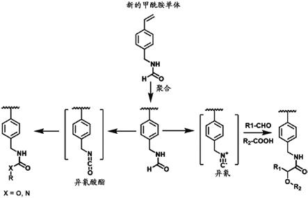 甲酰胺单体以及由其合成的聚合物的制作方法