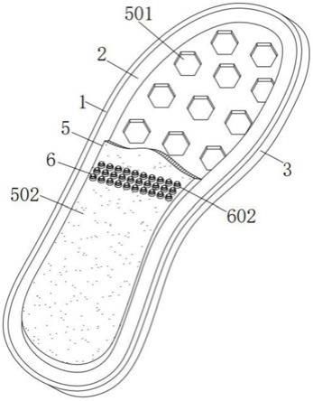 一种轻量化橡胶鞋底的制作方法