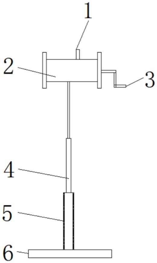 一种建筑临电电线支撑装置的制作方法
