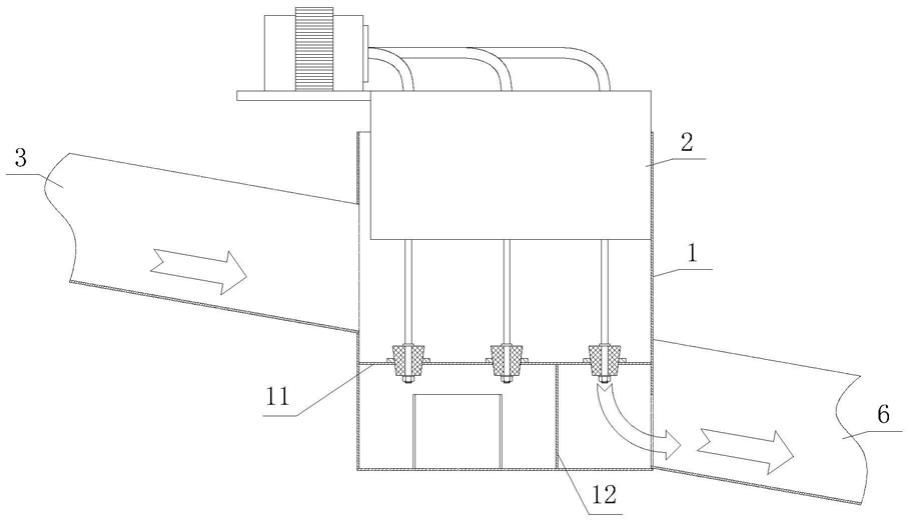 一种浆料溜槽输送改道装置的制作方法