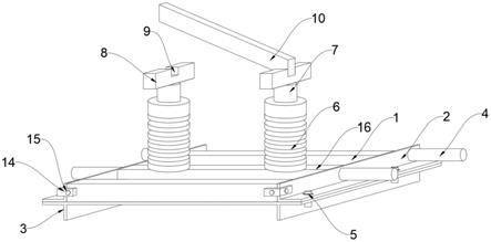 一种单片式高压隔离开关安装用固定结构的制作方法