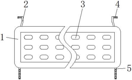 一种具有连接结构的机械配件输送链板的制作方法
